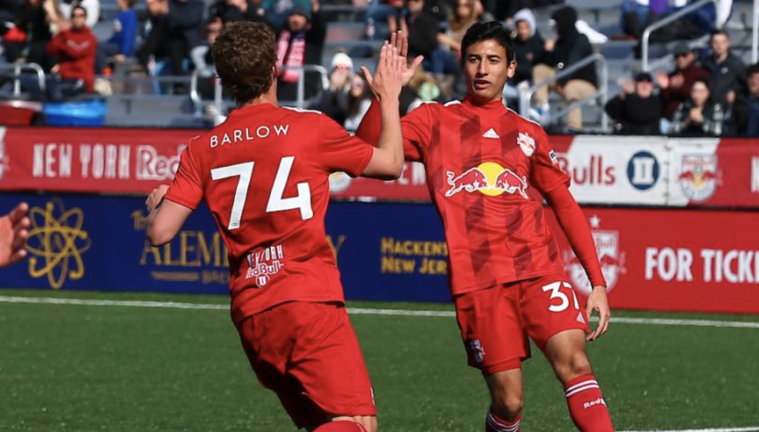 Courtesy New York Red Bulls Tom Barlow Allen Yanes